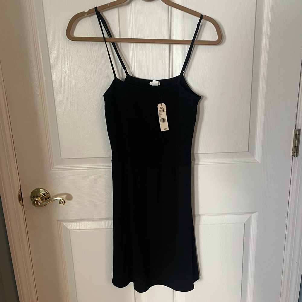 Garage Black Spaghetti Strap Dress
